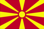 North Macedonia flag