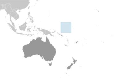 Nauru locator map
