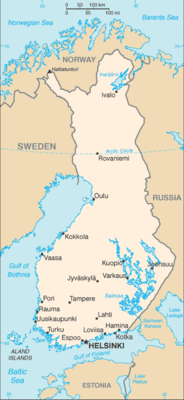 Finland map
