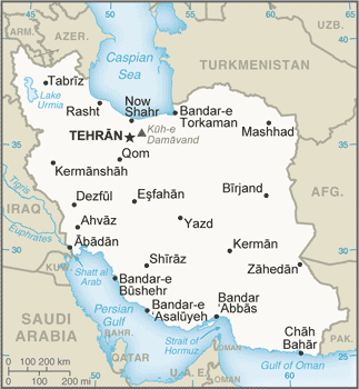 Iran map